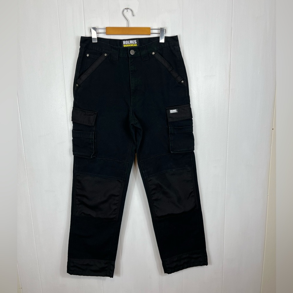 Holmes Workwear Canvas Cargo Pants Sz 30x32